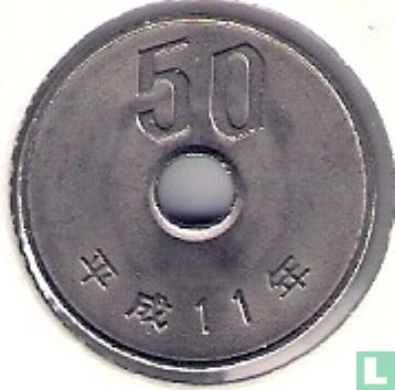 Japan 50 yen 1999 (year 11) - Image 1