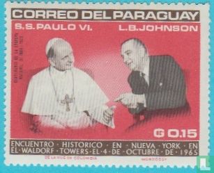 Paulus VI bezoekt de UN