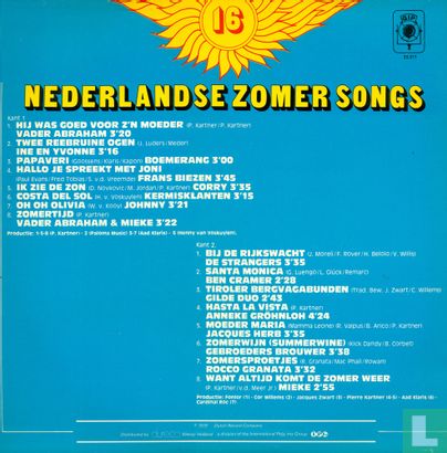 16 Nederlandse Zomersongs - Afbeelding 2