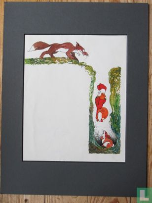 Jean Dulieu-Large watercolor Margriet-1963 - Image 2