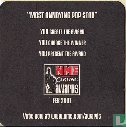 Most annoying pop star / NME Carling Awards - Afbeelding 1