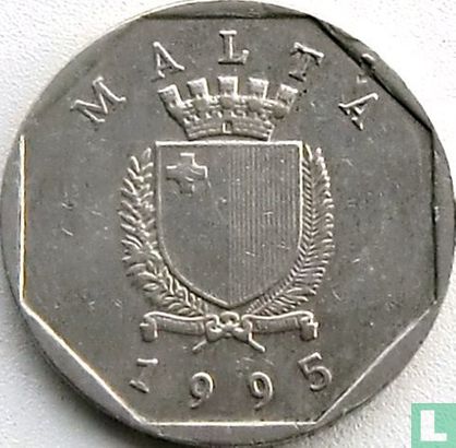 Malte 50 cents 1995 - Image 1