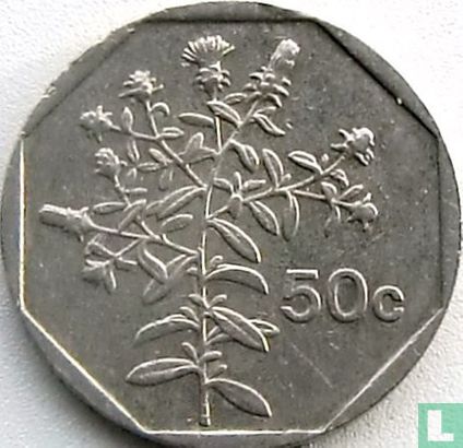 Malta 50 cents 1995 - Afbeelding 2