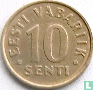Estonie 10 senti 1998 - Image 2