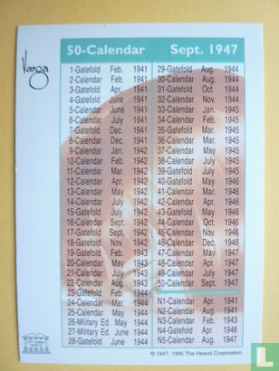 Calendar Sept.1947 - Afbeelding 2