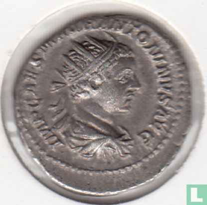 Roman Empire Antoninianus of the Emperor Elagabalus 218 AD - Image 2