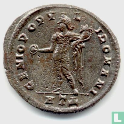 Empire romain Antioche Follis d'empereur Dioclétien 297-298 AD ap. J.-C. - Image 1