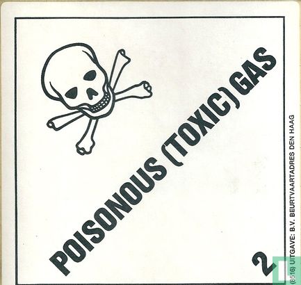 2 - POISONOUS (TOXIC) GAS [giftig gas]