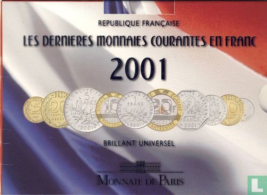 Frankrijk jaarset 2001 - Afbeelding 3