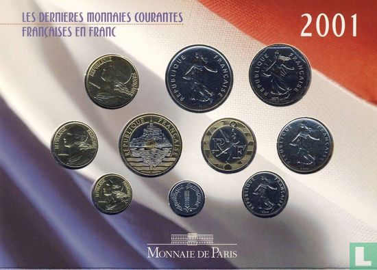 Frankrijk jaarset 2001 - Afbeelding 2