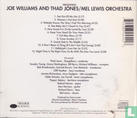 Presenting Joe Williams And Thad Jones/Mel Lewis Orchestra  - Bild 2