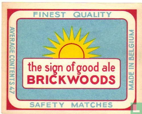 the sign of good ale Brickwoods 