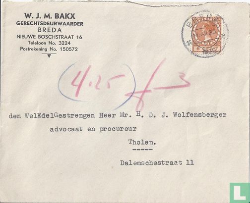 Breda - W.J.M. Bakx gerechtsdeurwaarder