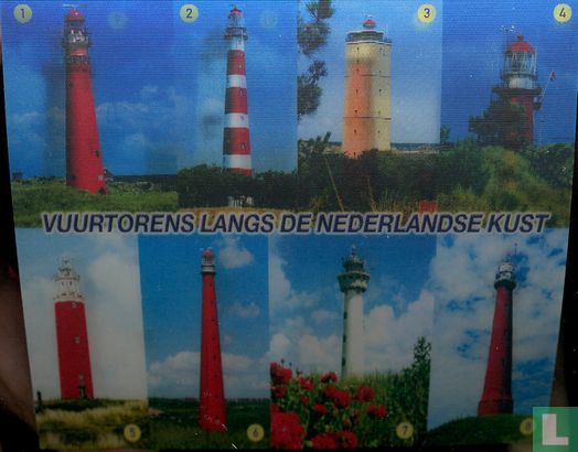 Vuurtorens langs de Nederlandse kust - Afbeelding 1