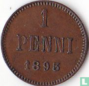 Finlande 1 penni 1893 (sans point) - Image 1