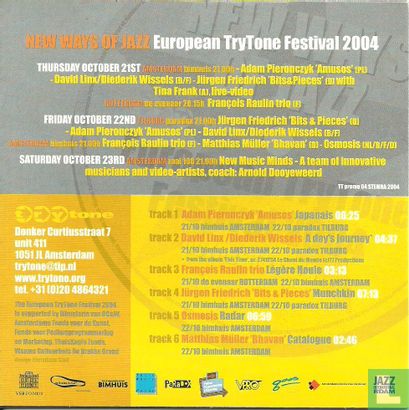 New ways of jazz: European TryTone Festival 2004 - Afbeelding 2