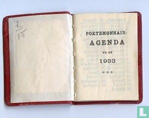 Portemonnaie Agenda voor 1933 - Bild 3
