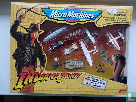 Indiana Jones Micromachines box set - Image 1