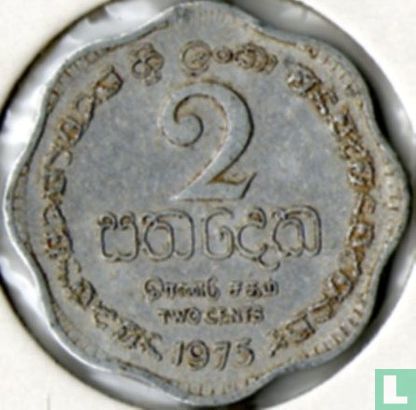 Sri Lanka 2 cents 1975 - Afbeelding 1