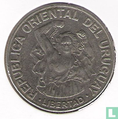 Uruguay 200 Nuevo Peso 1989 - Bild 2