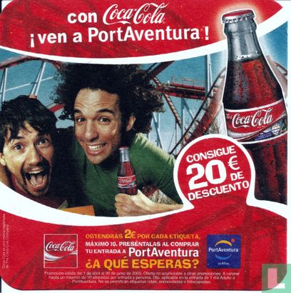 Con Coca-Cola - ven a PortAventura!