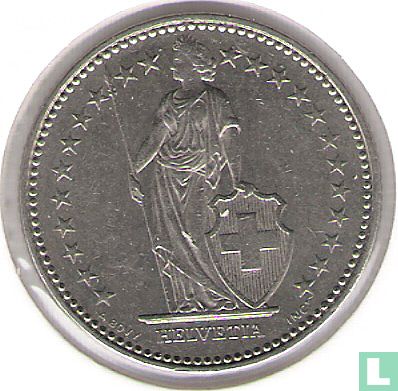 Zwitserland 1 franc 1984 - Afbeelding 2