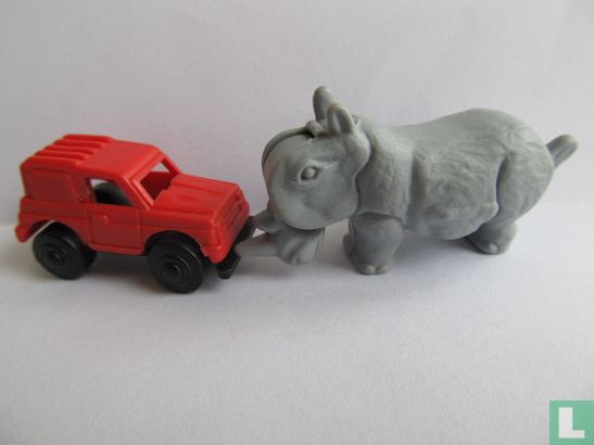 Rhino and jeep - Image 1