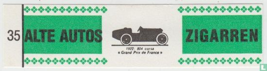 1922: 804 corsa "Grand Prix de France" - Afbeelding 1