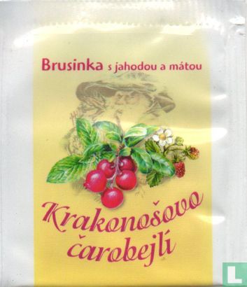 Brusinka s jahodou a mátou - Afbeelding 1
