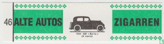 1934: 508  "Balilla" (4 marce)   - Afbeelding 1