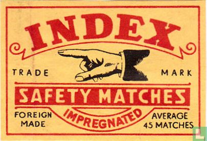 Index safety matches