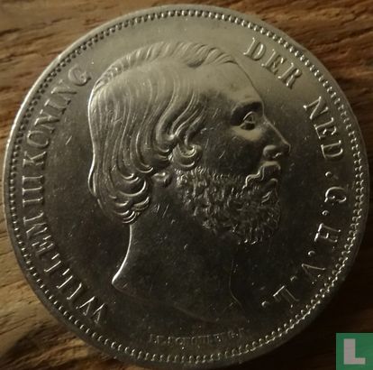 Nederland 2½ gulden 1852 - Afbeelding 2