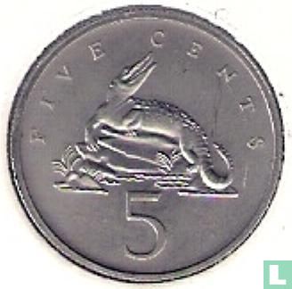 Jamaica 5 cents 1974 - Image 2