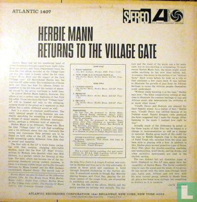 Herbie Mann returns to the village gate - Afbeelding 2