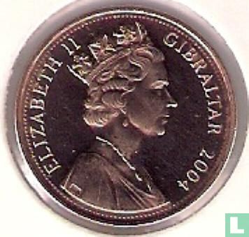 Gibraltar 1 penny 2004 "300th anniversary British occupation of Gibraltar" - Image 1