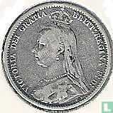 Verenigd Koninkrijk 6 pence 1888 - Afbeelding 2