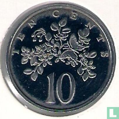 Jamaika 10 Cent 1971 - Bild 2