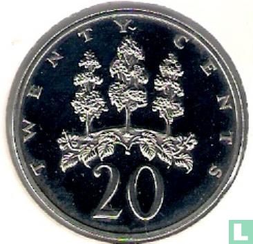 Jamaica 20 cents 1971 (PROOF) - Afbeelding 2