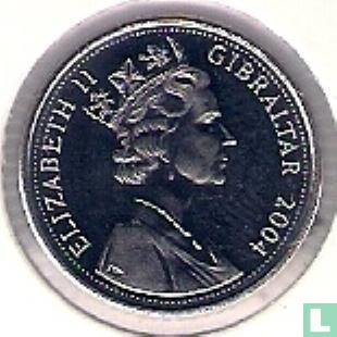 Gibraltar 5 pence 2004 "300th anniversary British occupation of Gibraltar" - Afbeelding 1