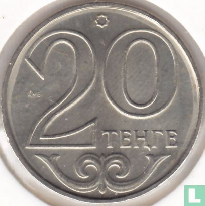 Kazakhstan 20 tenge 1997 - Image 2