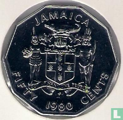 Jamaica 50 cents 1980 - Afbeelding 1