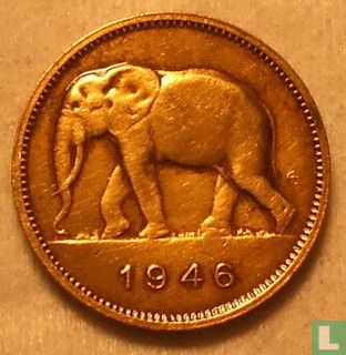 Belgian Congo 2 francs 1946 - Image 1