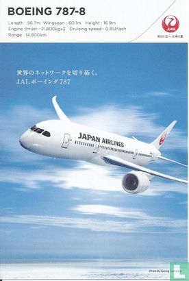 Japan Airlines - Boeing 787 - Bild 1