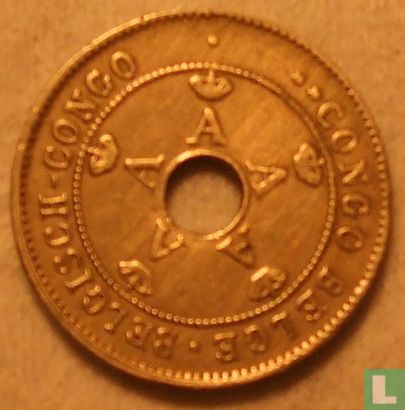 Belgisch-Kongo 10 Centime 1921 (Typ 1) - Bild 2