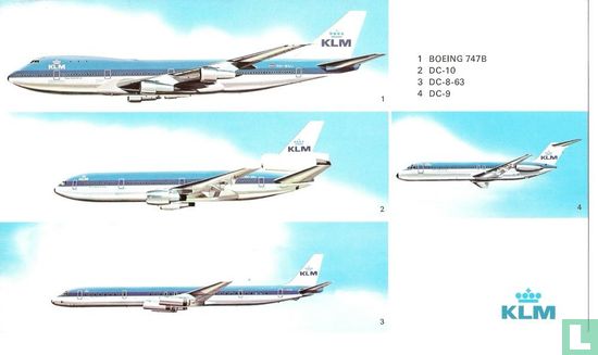 KLM - Flotte (B747 / DC-10 / DC-8 / DC-9)