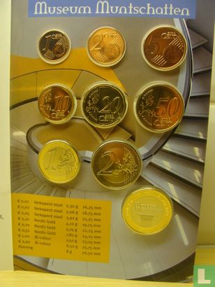 Pays-Bas coffret 2012 (avec médaille bicolore) "Drents museum" - Image 3
