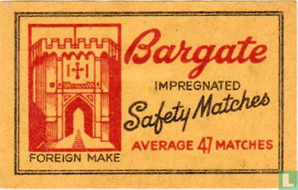 Bargate Safety Matches