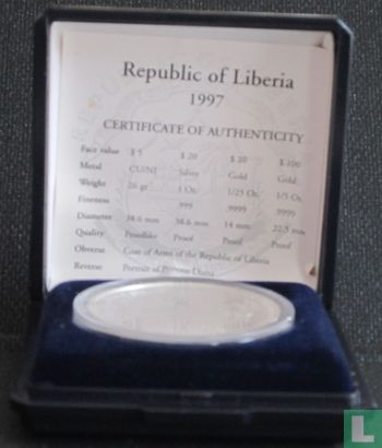 Liberia 20 Dollar 1997 (PP) "Princess Diana - In Memoriam" - Bild 3