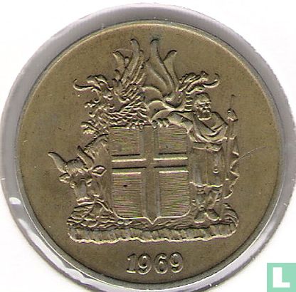 IJsland 10 krónur 1969 - Afbeelding 1