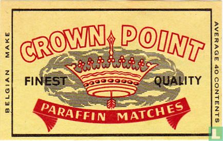 Crown Point paraffin matches